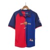 Maillot de Supporter Barcelone 1999-00 Domicile Retro Pour Homme